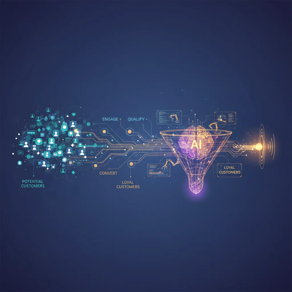 Quy trình nuôi dưỡng khách hàng tiềm năng (Lead Nurturing) tự động bằng AI